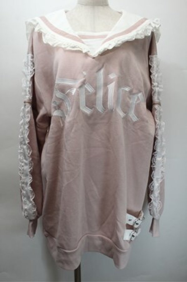 画像1: Ank Rouge / フリルセーラーカラープルオーバー M ピンク S-25-10-31-023-CA-TO-HR-ZS (1)