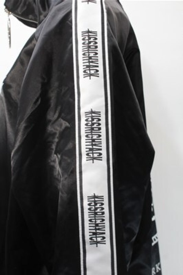 画像3: KRY CLOTHING / サテンブルゾン  黒 S-25-10-31-030-EL-JA-HR-ZS (3)