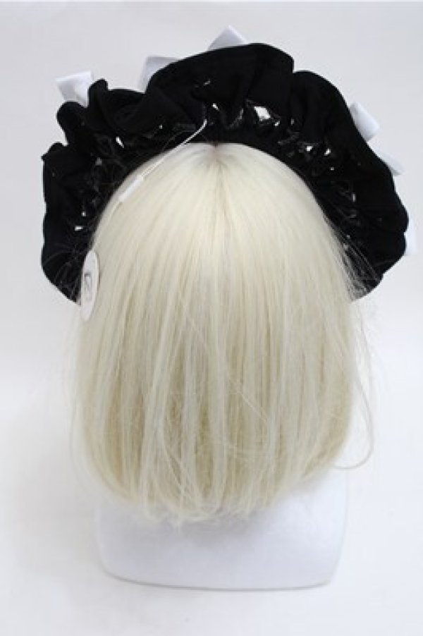 画像6: SUSIN / 機械仕掛けのメイドエプロンドレスｘブラウス  黒ｘ白 S-25-10-31-031-LO-OP-HR-ZS (6)