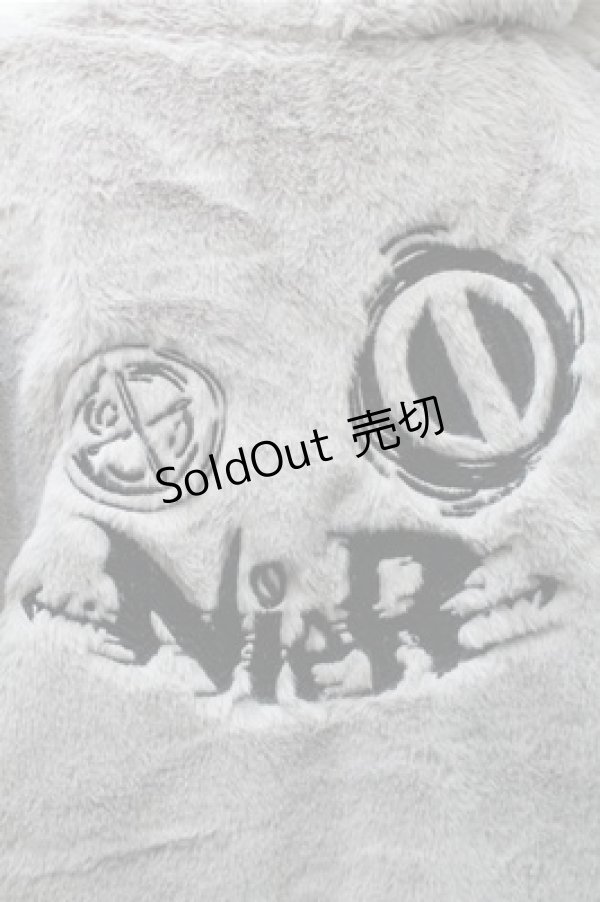 画像3: NieR Clothing / ファーブルゾン  グレー S-25-10-31-033-PU-TO-HR-ZS (3)