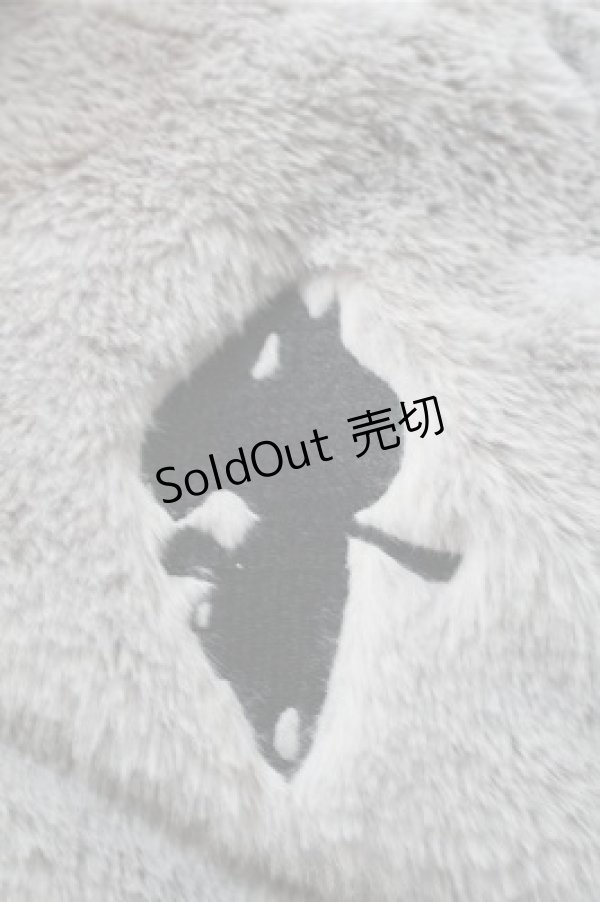 画像4: NieR Clothing / ファーブルゾン  グレー S-25-10-31-033-PU-TO-HR-ZS (4)