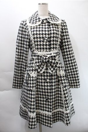 画像: BABY,THE STARS SHINE BRIGHT / バービーコート  黒ｘ白 S-25-10-31-037-BA-CO-AS-ZS