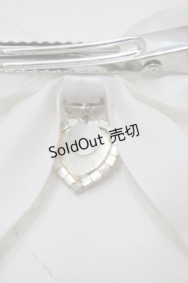 画像3: LOLITA / リボンクリップ  白 S-25-11-02-005-LO-AC-AS-ZS (3)