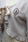 画像3: axes femme POETIQUE / ラビットカメオ刺繍起毛ボレロ  ラベンダー S-25-11-02-044-AX-TO-HR-ZS (3)