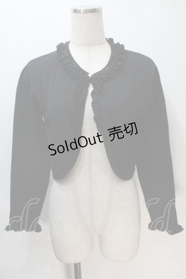 画像1: LOLITA / カーディガン  黒 S-25-11-02-046-LO-TO-AS-ZS (1)
