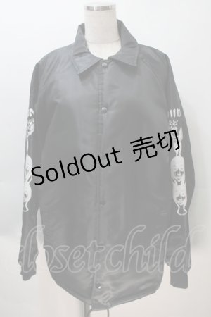 画像: PUNK / 裏ボアブルゾン  黒 S-25-11-02-050-PU-JA-AS-ZS