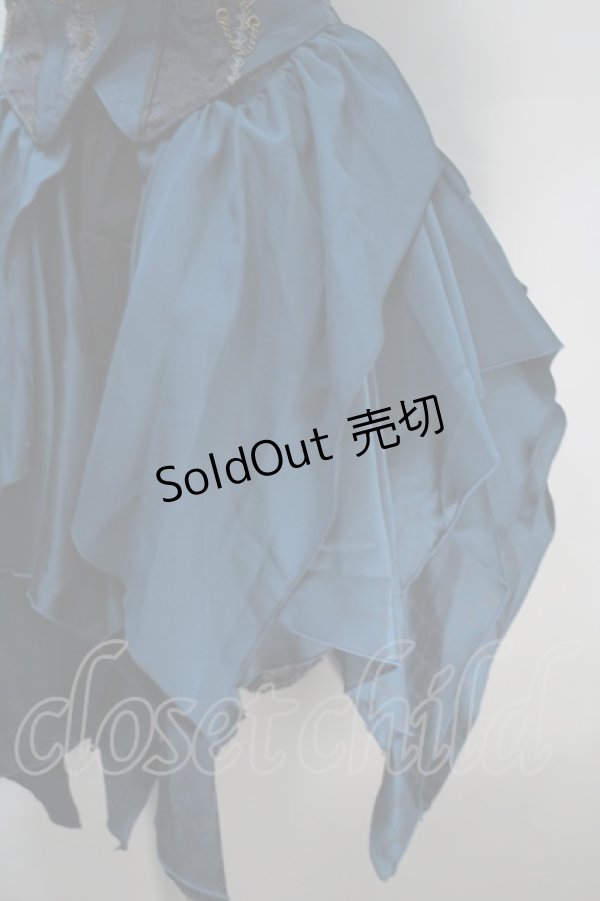 画像5: Ozz oneste / Midnight Masquerade ベストスカート  ブルー S-25-11-02-053-OO-OP-HR-ZS (5)