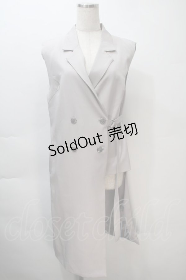 画像1: axes femme / アシンメトリージレ  グレー S-25-11-02-058-AX-JA-HR-ZS (1)