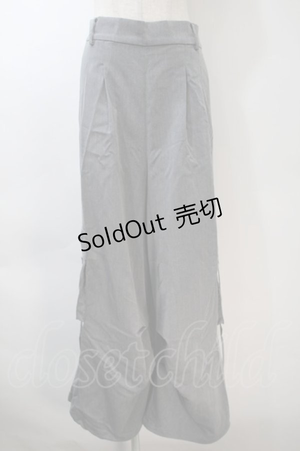 画像1: axes femme / ボリュームカーゴパンツ  グレー S-25-11-02-063-AX-PA-HR-ZS (1)