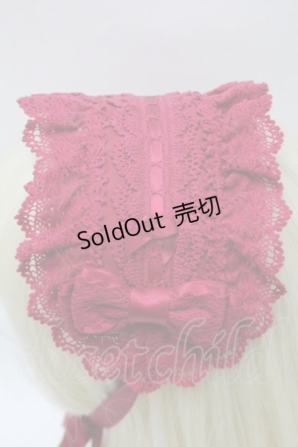 画像2: BABY,THE STARS SHINE BRIGHT / シェリルレーシィヘッドドレス  エンジ S-25-11-02-012-BA-AC-HR-ZS (2)