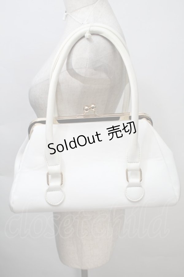 画像2: BABY,THE STARS SHINE BRIGHT / 王冠がま口バッグ  白 S-25-11-02-022-BA-BG-AS-ZS (2)