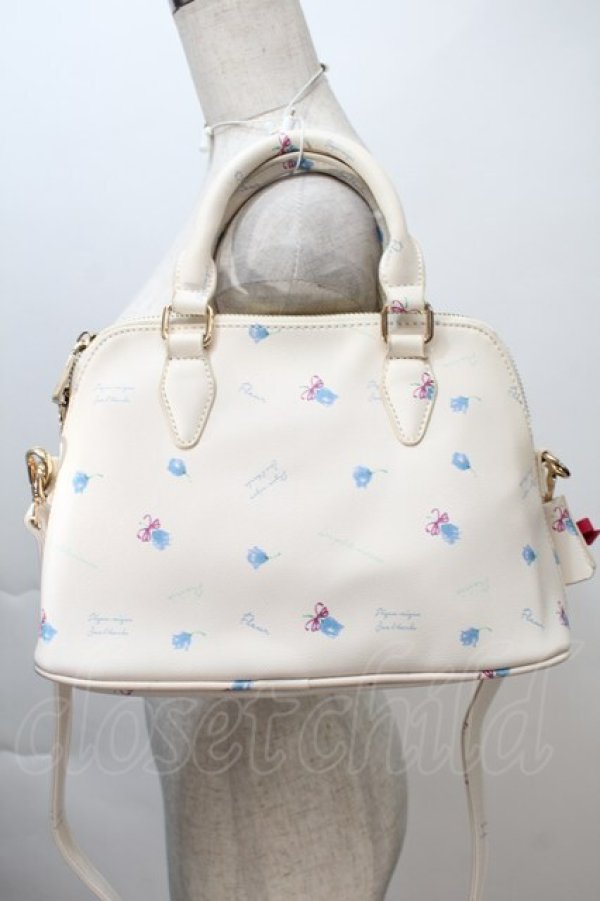 画像2: LIZ LISA / 水彩チューリップバッグ  オフ S-25-11-02-023-LO-BG-HR-ZS (2)