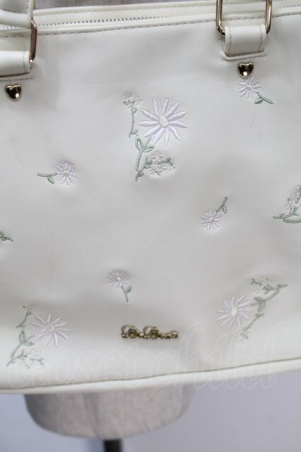 画像5: LIZ LISA / サイドレースアップマーガレット刺 バッグ  オフ S-25-11-02-024-LO-BG-HR-ZS (5)