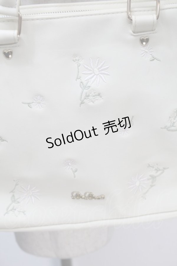 画像5: LIZ LISA / サイドレースアップマーガレット刺 バッグ  オフ S-25-11-02-024-LO-BG-HR-ZS (5)