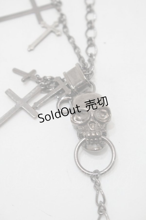 画像2: PUNK / 蜘蛛リングｘクロスブレスレット   S-25-11-02-004-PU-AC-HR-ZS (2)