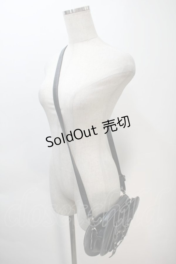 画像3: Jamie エーエヌケー / ハート合皮バッグ  黒 S-25-11-02-029-LO-BG-AS-ZS (3)