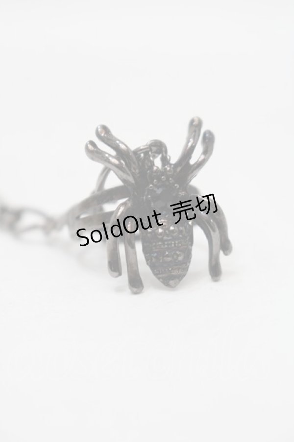 画像3: PUNK / 蜘蛛リングｘクロスブレスレット   S-25-11-02-004-PU-AC-HR-ZS (3)