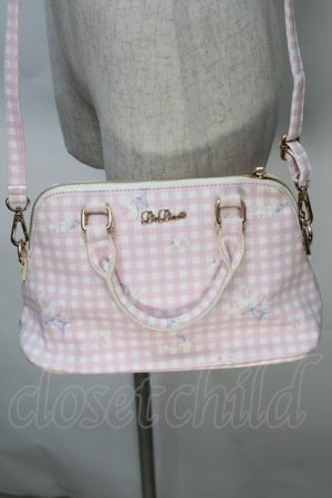 画像: LIZ LISA / ギンガム2wayバッグ  ピンク S-25-11-02-031-LO-BG-HR-ZS