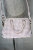 画像2: LIZ LISA / ギンガム2wayバッグ  ピンク S-25-11-02-031-LO-BG-HR-ZS (2)