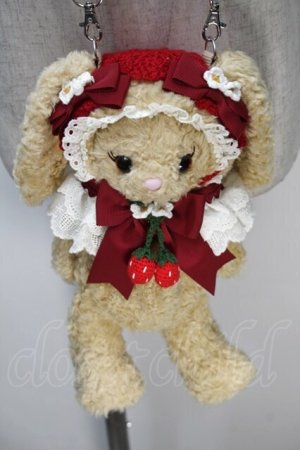 画像: BABY,THE STARS SHINE BRIGHT / ひみつの森のChaperon rouge しあわせいちごのうさくみゃちゃんポシェット  ブラウン S-25-11-02-032-BA-BG-AS-ZS