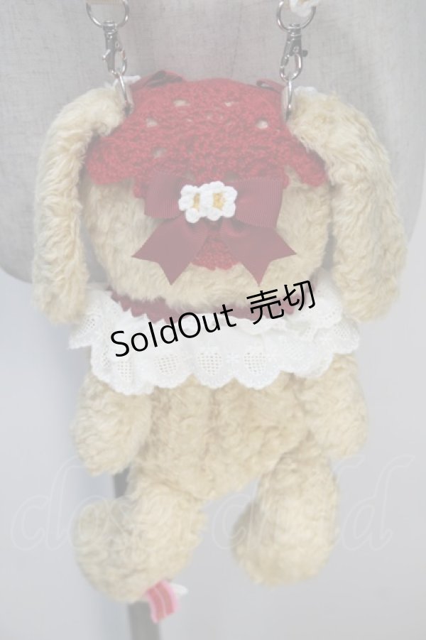 画像2: BABY,THE STARS SHINE BRIGHT / ひみつの森のChaperon rouge しあわせいちごのうさくみゃちゃんポシェット  ブラウン S-25-11-02-032-BA-BG-AS-ZS (2)