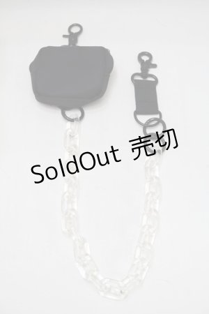 画像: GOTH / ウォレットチェーン  黒 S-25-11-02-033-GO-TO-HR-ZS