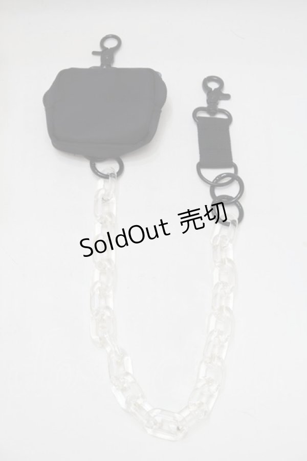 画像1: GOTH / ウォレットチェーン  黒 S-25-11-02-033-GO-TO-HR-ZS (1)