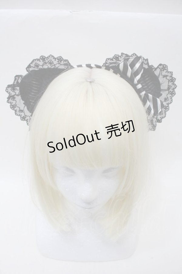 画像3: BABY,THE STARS SHINE BRIGHT / 薔薇咲く夜のHocus-Pocus黒ねこKC  黒ｘ白 S-25-11-03-057-BA-ZA-HR-ZS (3)