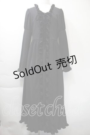 画像: Moi-meme-Moitie / 貴婦人ロングワンピース 13号 黒 S-25-11-03-043-MO-OP-AS-ZS