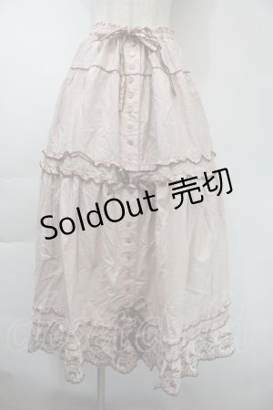 画像: PINK HOUSE / オリジナルクマレーススカート  ピンク S-25-11-03-048-LO-SK-AS-ZS