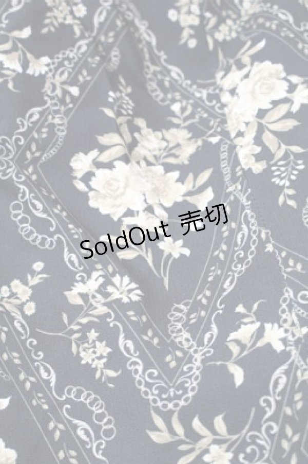 画像3: axes femme POETIQUE / フラワープリントスカート  グリーン S-25-11-05-058-AX-SK-HR-ZS (3)