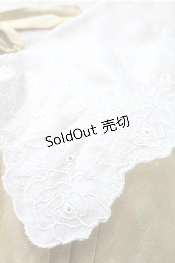 画像3: axes femme / ビッグ襟ブラウス  イエロー S-25-11-05-005-AX-BL-HR-ZS (3)