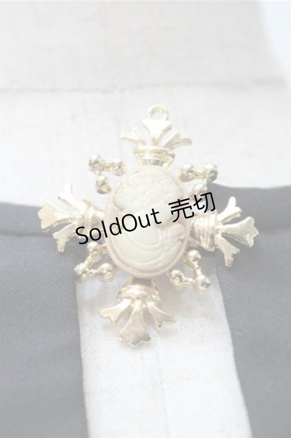 画像3: 中国ロリータ / ケープトップス M 黒ｘ白 S-25-11-05-011-LO-TO-HR-ZS (3)