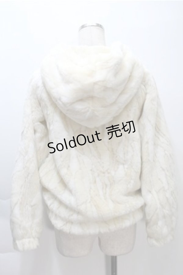 画像2: LOLITA / ファージャケット  オフ S-25-11-05-013-LO-CO-AS-ZS (2)