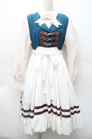 画像: Favorite / Favorite×Code:Realize ルパンワンピース  白ｘブルー S-25-11-05-022-LO-JA-AS-ZS