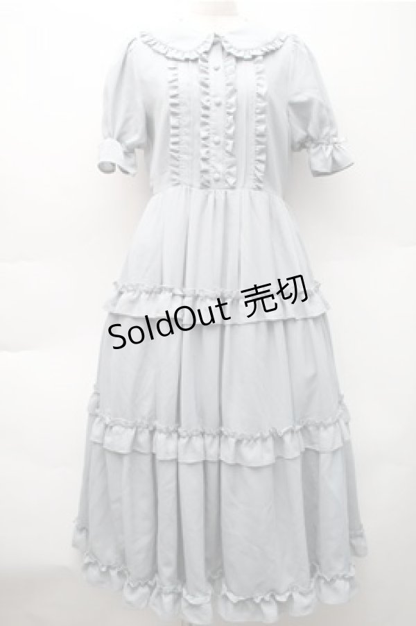 画像1: axes femme kawaii / ロマンティックフリルワンピース  ミント S-25-11-05-023-AX-OP-AS-ZS (1)