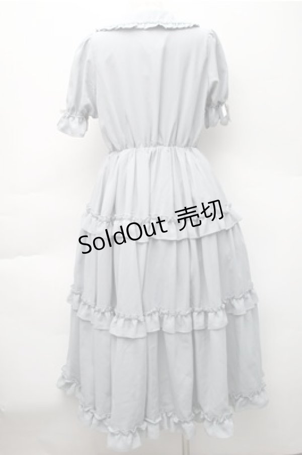 画像2: axes femme kawaii / ロマンティックフリルワンピース  ミント S-25-11-05-023-AX-OP-AS-ZS (2)