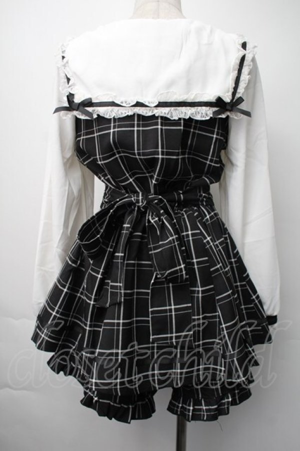 画像2: LIZ LISA / セーラーカラーセットアップ 0 黒 S-25-11-06-045-LO-OP-HR-ZS (2)