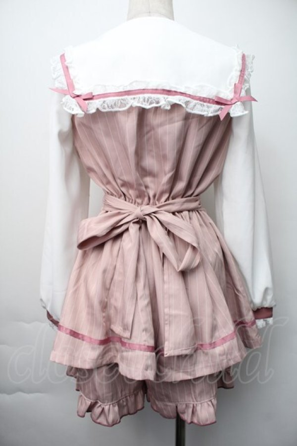 画像2: LIZ LISA / セーラーカラーセットアップ 0 ピンク S-25-11-06-047-LO-OP-HR-ZS (2)