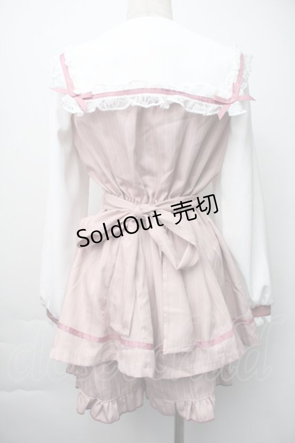 画像2: LIZ LISA / セーラーカラーセットアップ 0 ピンク S-25-11-06-047-LO-OP-HR-ZS (2)