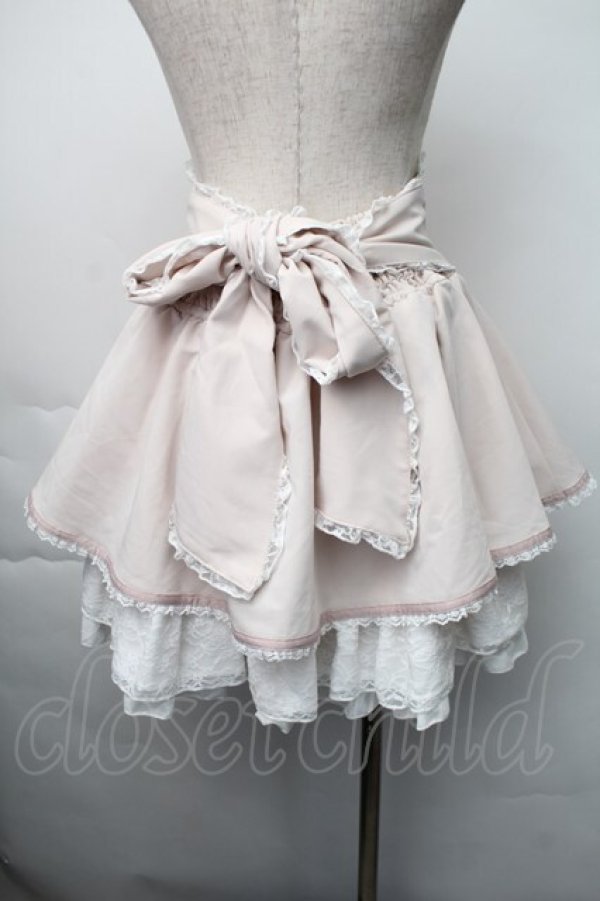 画像2: LIZ LISA / フロントカシュクールスカート 0 ピンク S-25-11-06-056-LO-SK-HR-ZS (2)