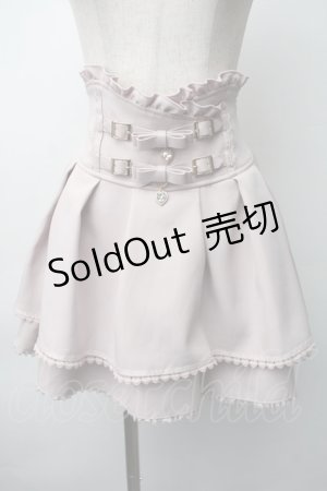 画像: LIZ LISA / 2連リボンベルトスカパン 0 ピンク S-25-11-06-057-LO-PA-HR-ZS