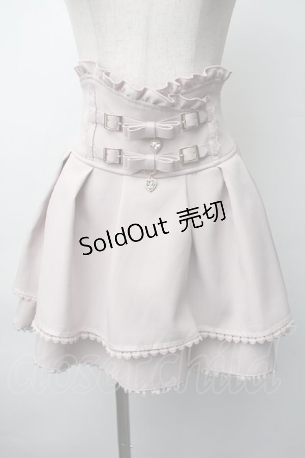 画像1: LIZ LISA / 2連リボンベルトスカパン 0 ピンク S-25-11-06-057-LO-PA-HR-ZS (1)