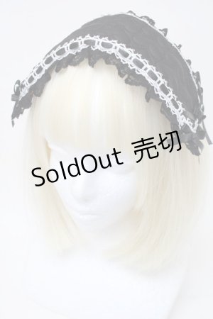 画像: LOLITA / ヘッドドレス  黒 S-25-11-06-007-LO-ZA-AS-ZS