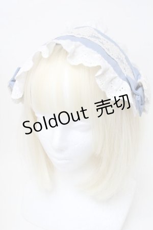 画像: LOLITA / ヘッドドレス  サックス S-25-11-06-008-LO-ZA-AS-ZS