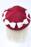 画像3: Emily Temple cute / リボンサークルベレー  赤 S-25-11-06-009-ET-ZA-HR-ZS (3)