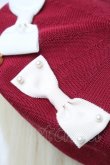 画像4: Emily Temple cute / リボンサークルベレー  赤 S-25-11-06-009-ET-ZA-HR-ZS (4)