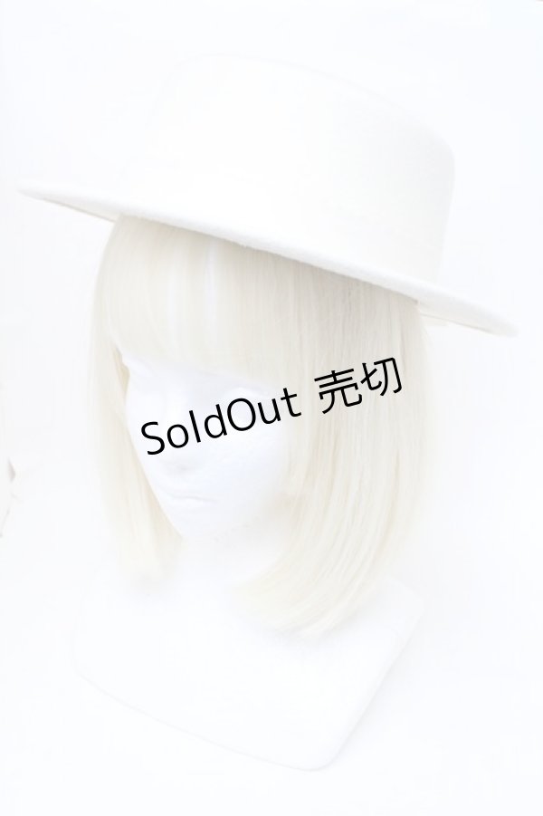 画像1: m petit by misako / サンリオキャラクターズコラボ シナモロール カンカン帽  白 S-25-11-06-010-LO-AC-AS-ZS (1)