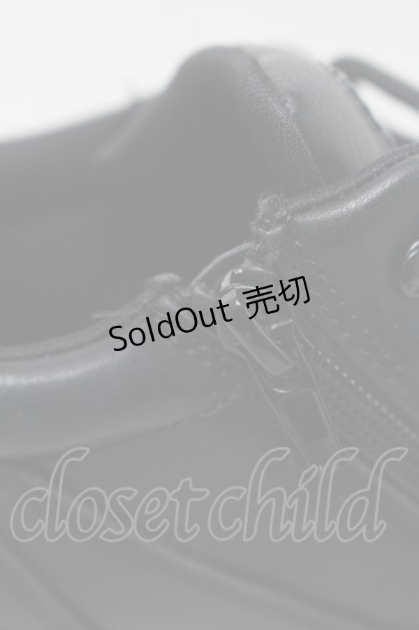 画像5: YOSUKE / 厚底スニーカー 24 黒 S-25-11-06-012-PU-SH-HR-ZS (5)