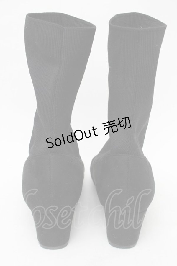 画像4: axes femme / ショートブーツ M 黒 S-25-11-06-013-AX-SH-AS-ZS (4)